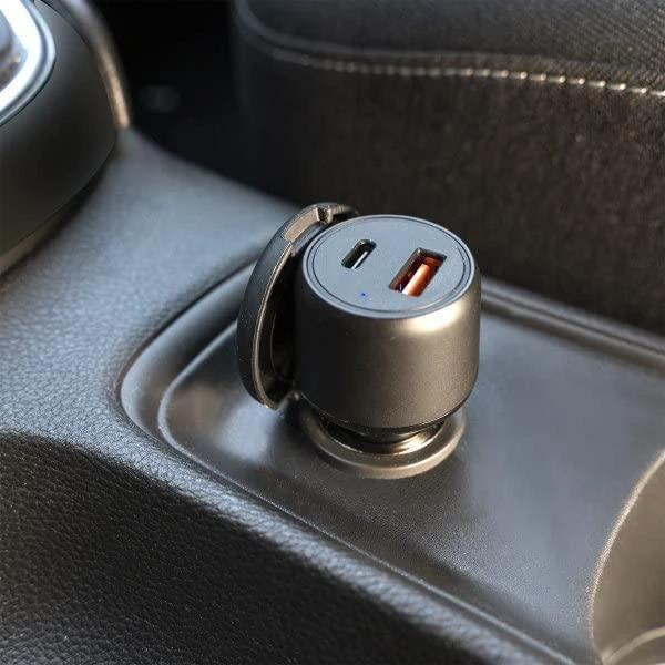 4Smarts automobilinis kroviklis VoltRoad Ultimate 83W su PD ir QC juodas