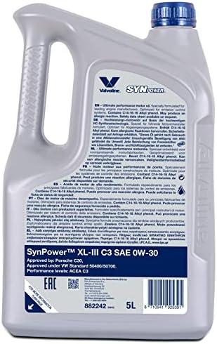 Alyva varikliui SYNPOWER XL-III C3 0W30 5L, Valvoline