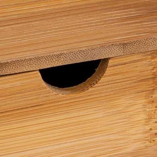 5five Simply Smart Bamboo Bambuko laikiklis kosmetikai, 3 stalčiai