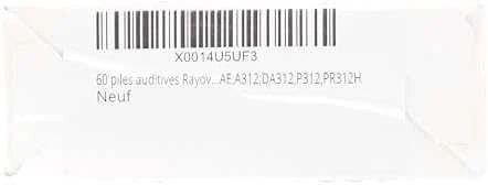 Elementai Klausos Aparatui Rayovac Extra Advance 312 PR41 6vnt