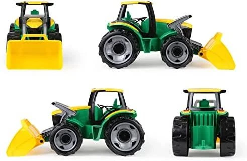 Galingas traktorius LENA Giga Trucks žalias, 62cm