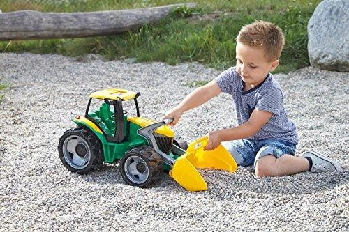 Galingas traktorius LENA Giga Trucks žalias, 62cm