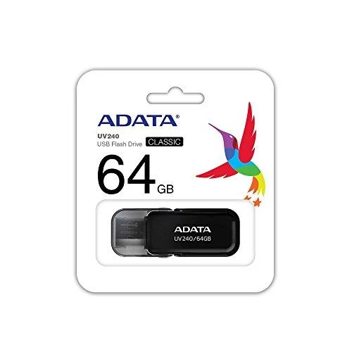 ADATA | DashDrive UV240 | 64 GB | USB Type-A | Juodas