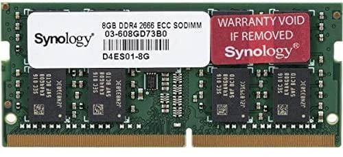 RAM Synology Sinologija | NAS atmintis | 8 GB | DDR4 | 2666 MHz | PC/serveris | Registracijos Nr. | ECC Taip