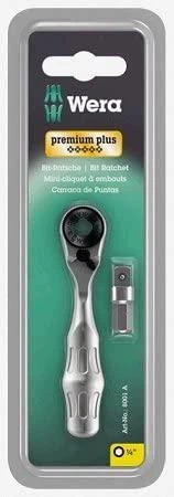 Terkšlė Wera Zyklop Mini, 1/4", su adapteriu