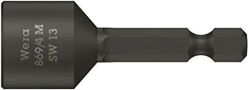 Magnetinis laikiklis šešiakampiams sraigtams 13.0 x 50mm, 869/4 M SW, blisteryje, WERA