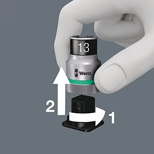 WERA 8790 HMC HF 1 Zyklop lizdų komplektas