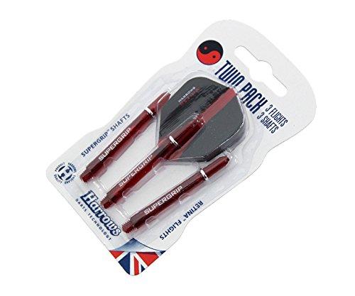 Harrows Dvigubas komplektas Supergrip Kotai + Retina Skrendelės HS-TNK-000013683