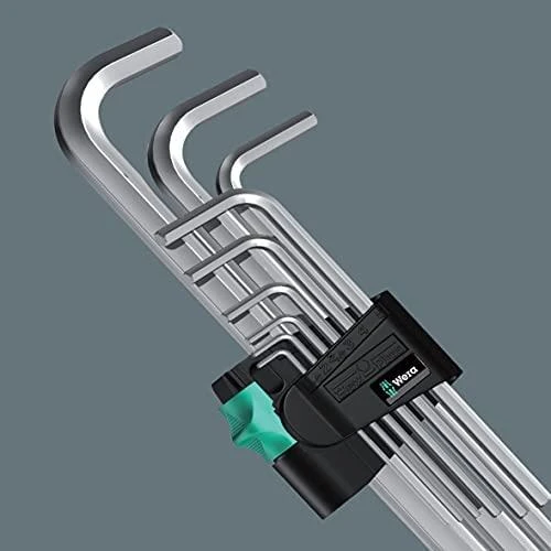 Šešiakampių raktų rinkinys 950 L/9 SM N Hex-Plus WERA