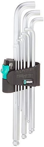 Šešiakampių raktų rinkinys WERA 950PKLS/9 SM SB