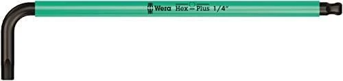 Wera 950/9 L-HEX raktų rinkinys, imperinis, BlackLaser Multicolour 5/64" - 3/8"