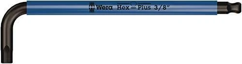 Wera 950/9 L-HEX raktų rinkinys, imperinis, BlackLaser Multicolour 5/64" - 3/8"