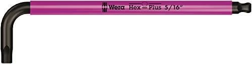 Wera 950/9 L-HEX raktų rinkinys, imperinis, BlackLaser Multicolour 5/64" - 3/8"