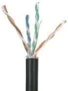 Tinklo kabelis - Alantec KIF5OUTZ305, Cat5e U/UTP, 305 m, Juoda