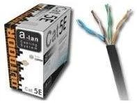 Alantec Tinklo Kabelis - A-LAN Cat5e, Juodas 305 m