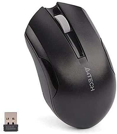 A4Tech Pelė G3-200NS Wireless, No, Juodas, Yes, Belaidė jungtis