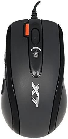 A4tech X-710BK, OSCAR žaidimų pelė, 2000 DPI, juoda, USB