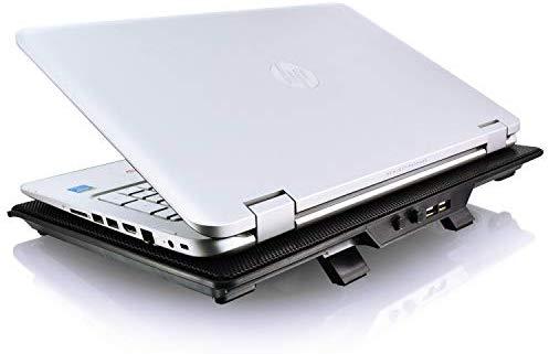 AAB Cooling AABCOOLING nešiojamojo kompiuterio aušinimo stovas su 5 ventiliatoriais ir USB, NCO084