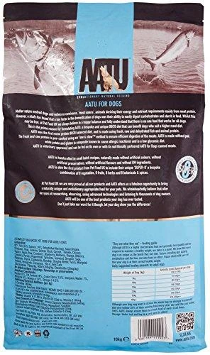 AATU lašiša and Herring natūralus pašaras šunims su lašiša ir silke 10kg