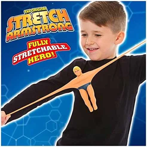STRETCH Mini figūrėlė „Stretch Armstrong“, 17cm