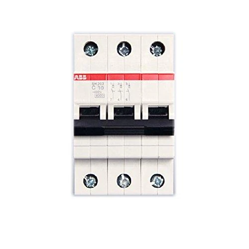 Automatinis jungiklis ABB SH203, 3P, C, 10A, 6kA