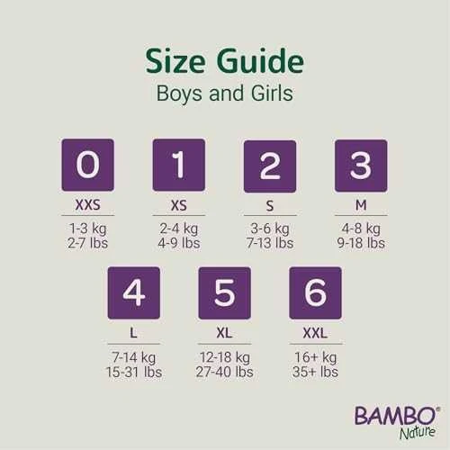 Sauskelnės Abena Bambo Nature, 4 dydžio, 7–14 kg, 48 vnt.
