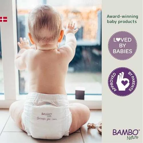 Sauskelnės Abena Bambo Nature, 4 dydžio, 7–14 kg, 48 vnt.