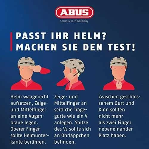 ABUS AirBreaker aksominės juodos spalvos L