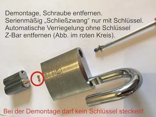 Spyna ABUS 83/45 Iron Rock