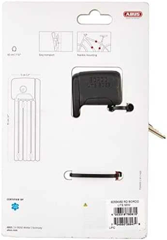 Spyna Abus Bordo Lite Mini 6055K/60 raudona