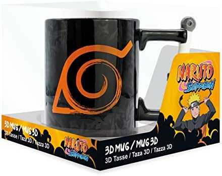 Abysse Corp ABYstyle Naruto Shippuden Konoha Kunai 3D puodelis | 460 ml