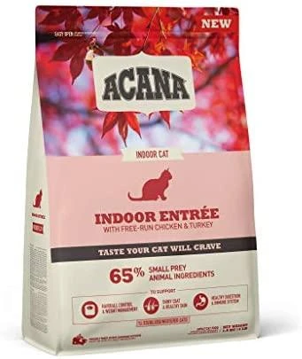 ACANA Indoor Entree Cat sausas maistas katėms 1,8kg