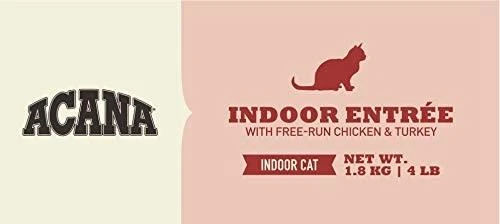 ACANA Indoor Entree Cat sausas maistas katėms 1,8kg