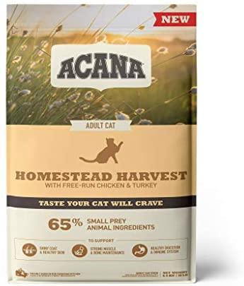 ACANA Homestead Harvest Cat sausas maistas katėms 4,5kg