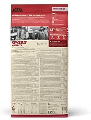 Acana Heritage Sport & Agility 17 kg
