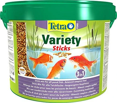 „Tetra Pond Variety Sticks“ tvenkinio trąšos, 10 l – kibiras (396410)