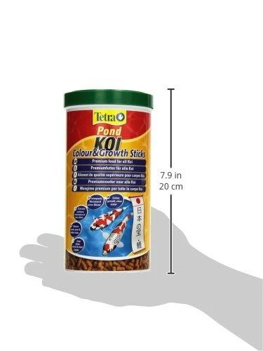 Tetra Pond KOI Spalvų ir Augimo Futteris 1L