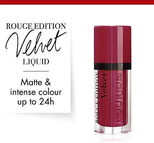 Bourjois Paris Rouge Edition Velvet Skysti lūpų dažai, 7,7 ml, spalva - 08 Grand Cru