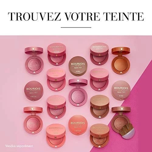 "Bourjois" mažas apvalus indelis skaistalų 15 Rose Eclat