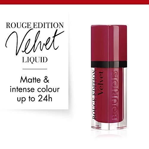 Bourjois Paris Rouge Edition Velvet Skysti lūpų dažai, 7,7 ml, spalva - 08 Grand Cru