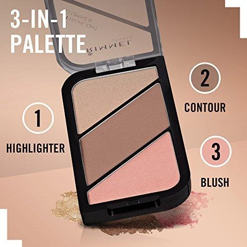 Rimmel London Kate Contouring Palette moterims, 18,5 g