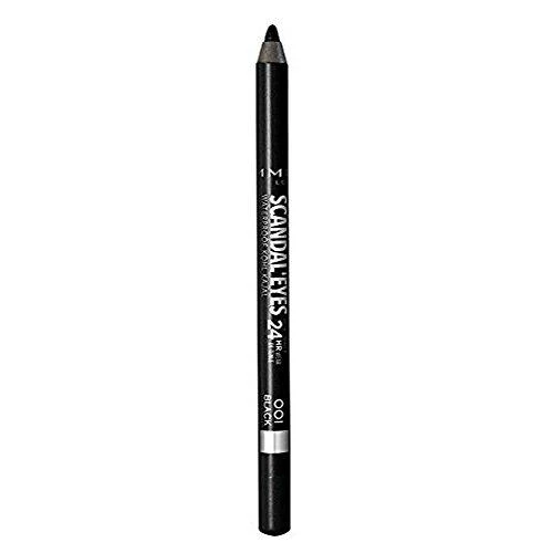 Rimmel London "Scandal'eyes 24H Atsparus vandeniui Khol Kajal Vandeniui atsparus akių pieštukas 001