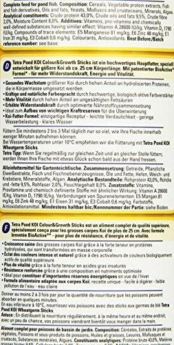 Tetra Pond KOI Spalvų ir Augimo Futteris 1L
