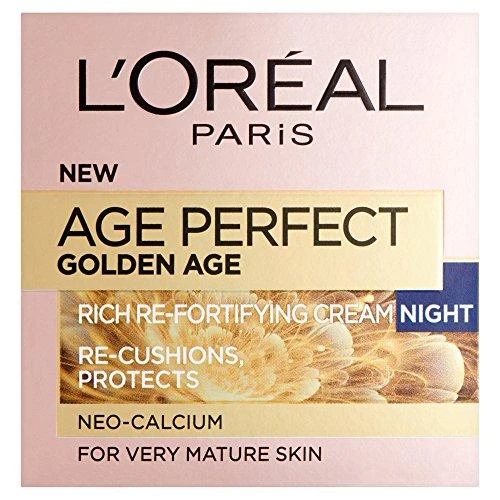 L'Oréal Paris Age Perfect Golden Age Night Skin Kreminis moterims, 50 ml