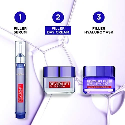 L'Oreal Paris Revitalift Filler Anti-Age veido kremas nuo senėjimo 50ml