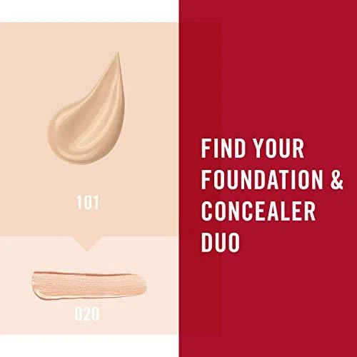 Makiažo pagrindas Rimmel London Match Perfection Foundation SPF20 101 Classic Ivory 30ml