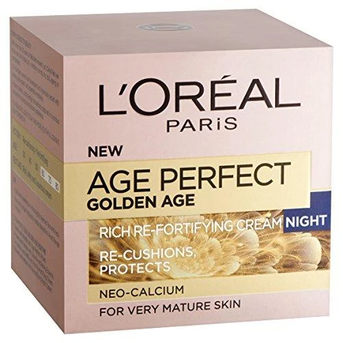 L'Oréal Paris Age Perfect Golden Age Night Skin Kreminis moterims, 50 ml