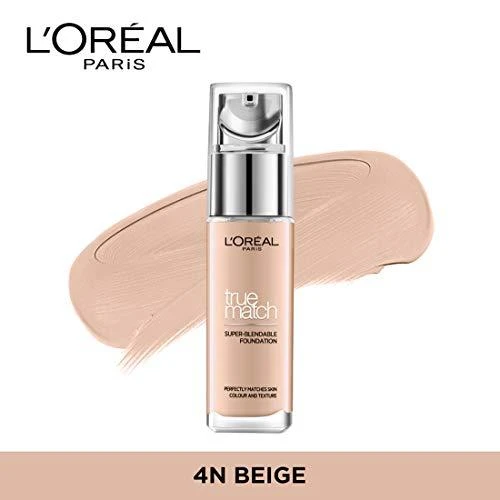 L’Oréal Paris makiažo pagrindas True Match (4N Beige) 30ml