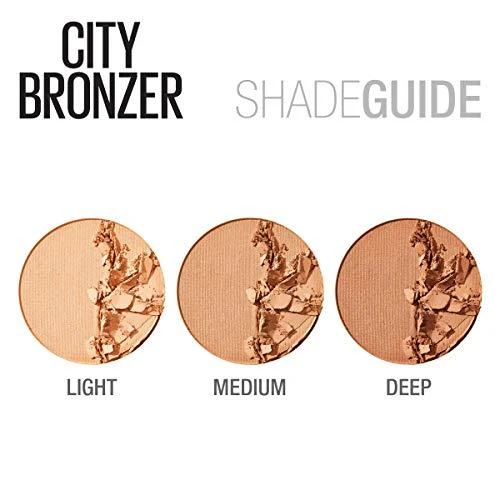 Maybelline MAY FS CITY BRONZE PWD NU 200 MEDIUM CO veido pudra 1