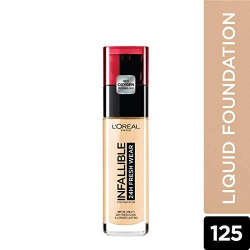 L´Oréal Paris Infaillible 24H Fresh Wear makiažo pagrindas 30 ml (125 Natural Rose)